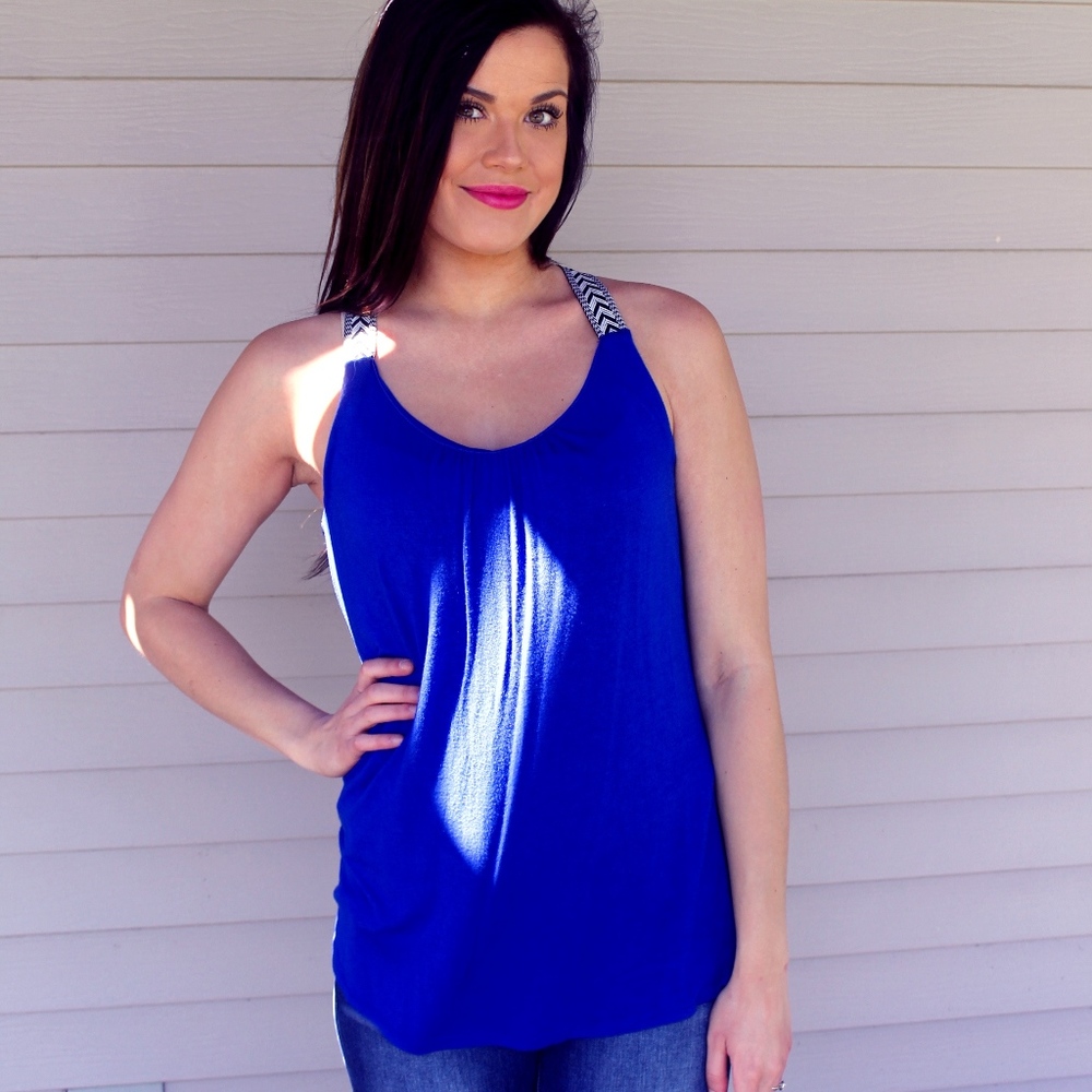 Blue Maurices Tank